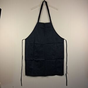 Denim Shop Apron Work Machine Pockets